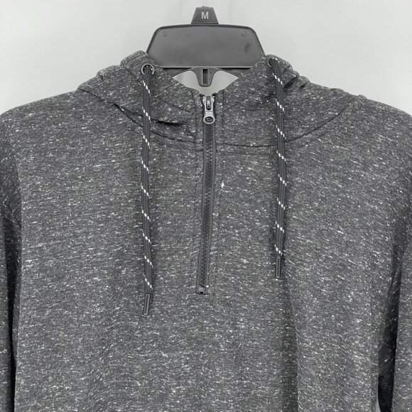HOLLYWOOD Men's Dark Gray Sherpa Hoodie - Picture 4 of 5